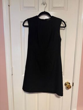 Banana Republic Black Sleeveless Mini Dress